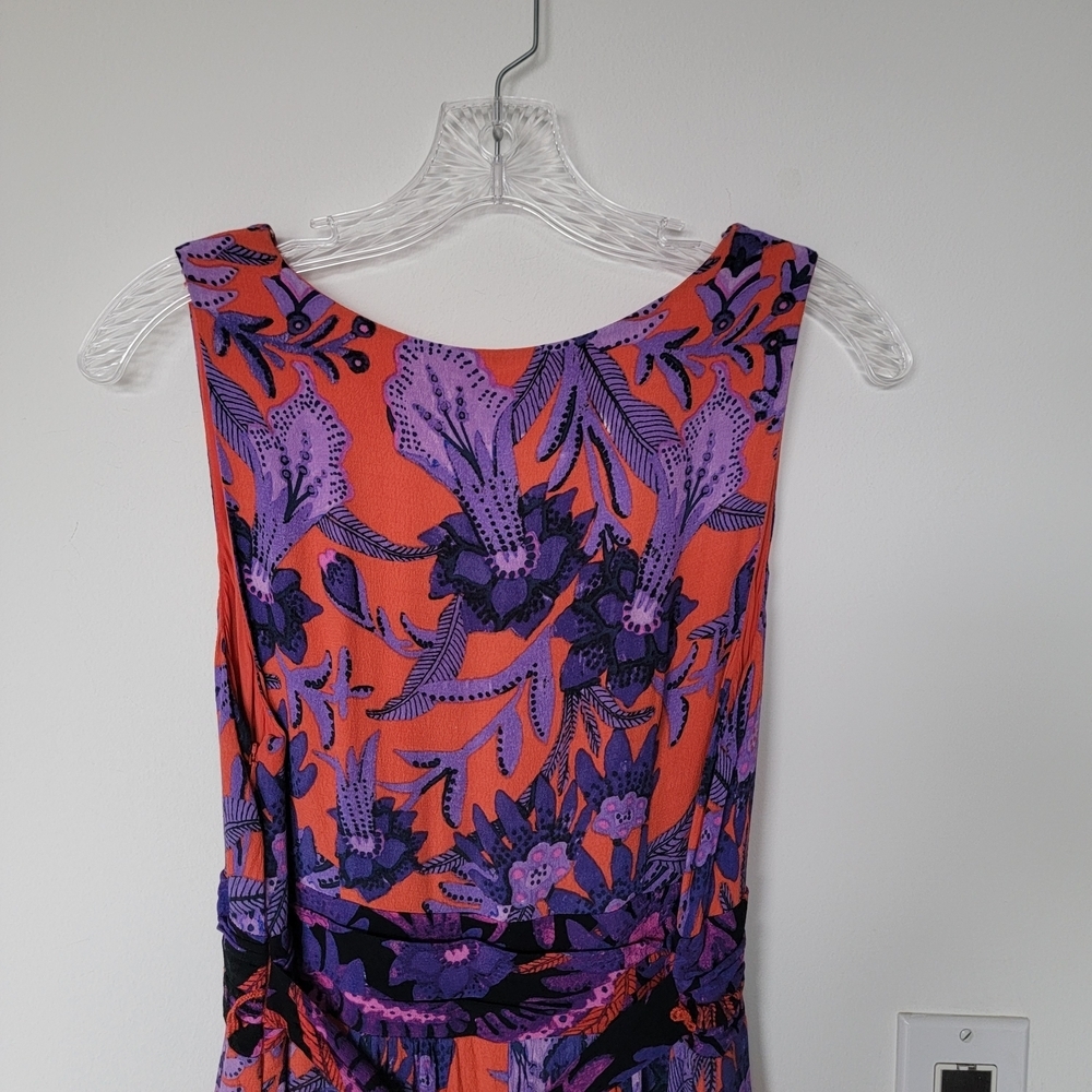 Anthropologie Vibrant Floral Maxi Dress - Picture 8 of 10